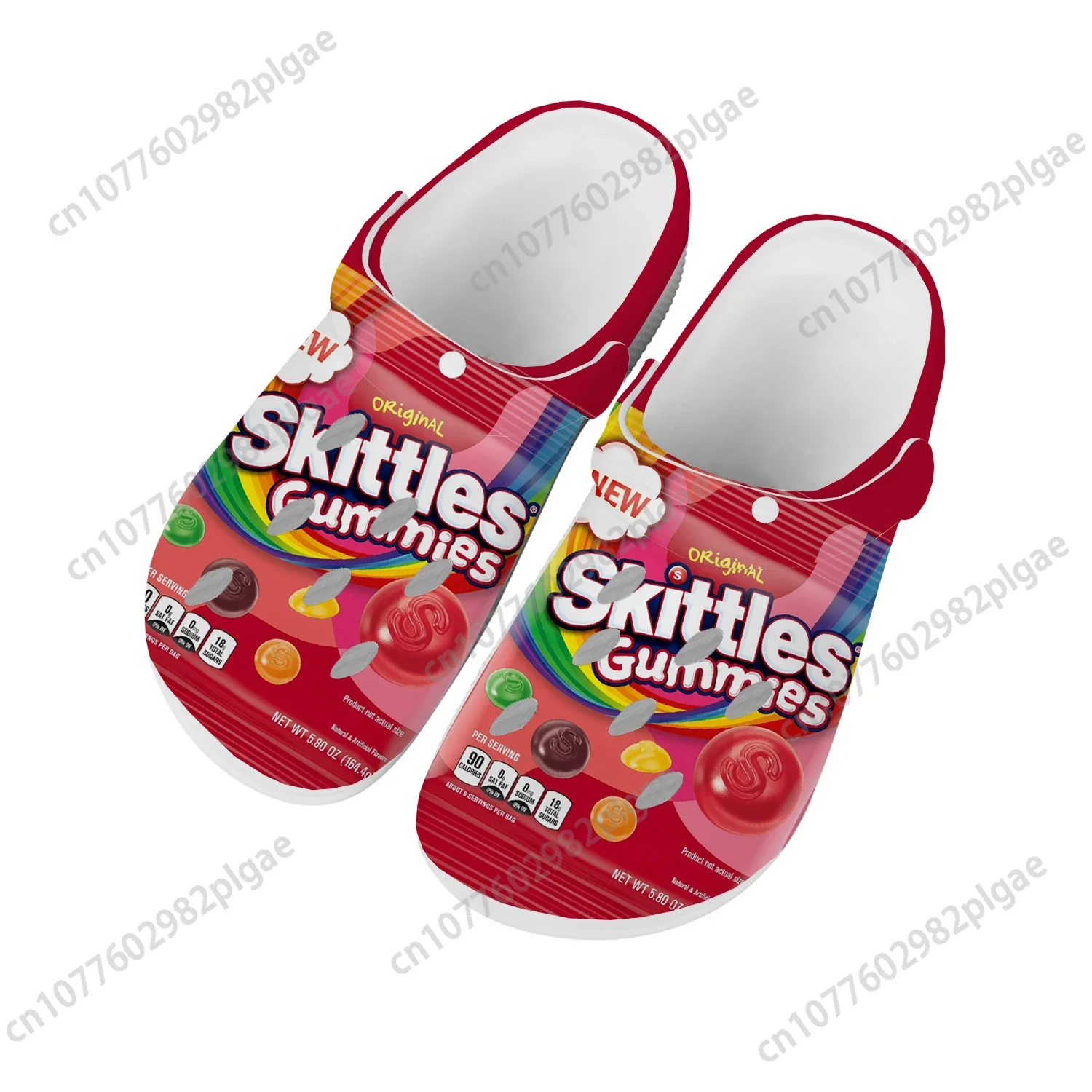 Funny Candy Food Snack 3D Print Men Women Classic Clogs Slippers Shoes EVA Ligtweight Sandals Summer Beach Outdoor-3