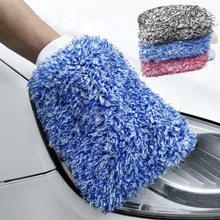 

Car Wash Mitt 28x18cm Soft Car Cleaning Glove Ultra Soft Mitt Microfiber Madness Wash Mitt Easy To Dry Auto Detailing