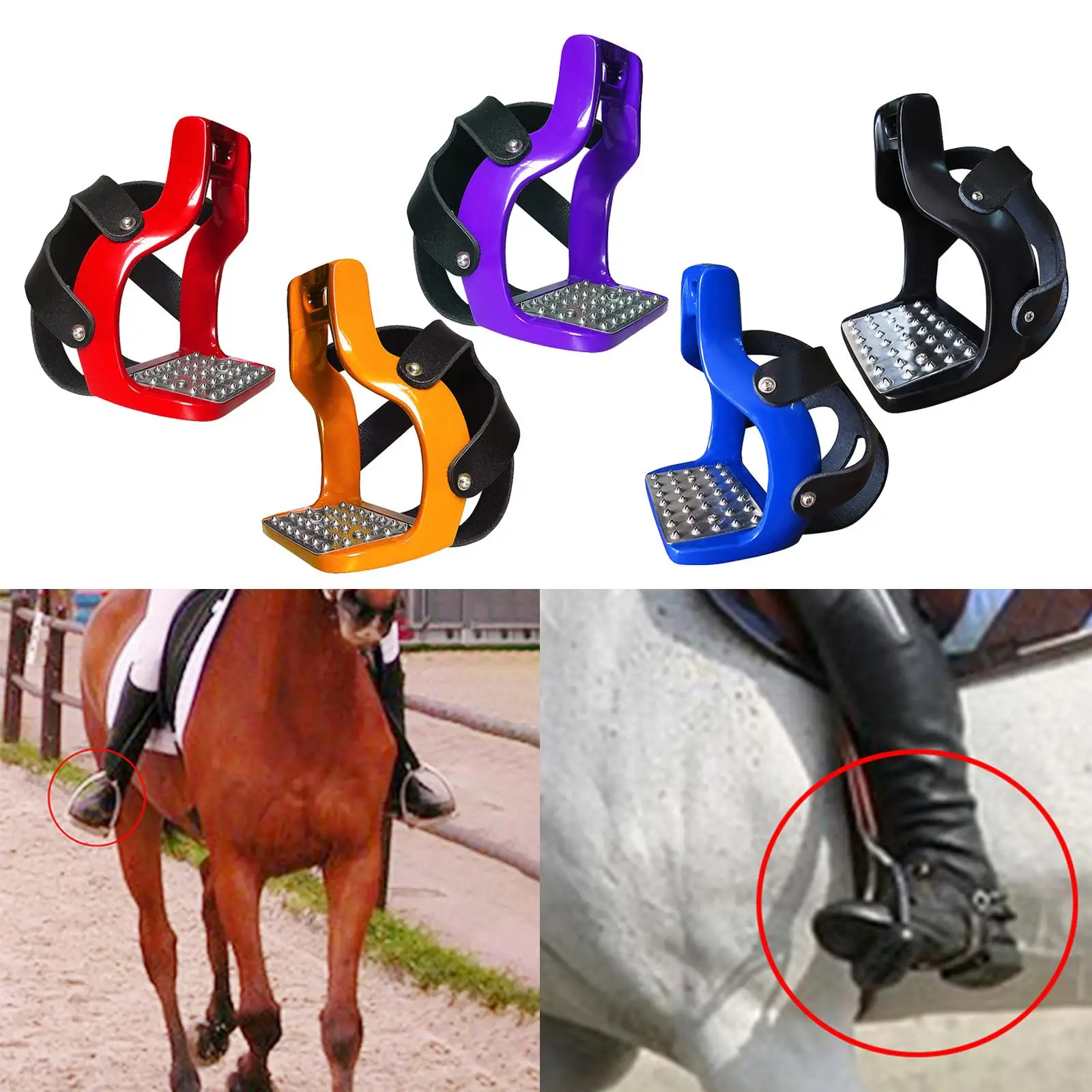 Riding Calipers Aluminum Cast Aluminum under Pressure with Net Cover Pedal