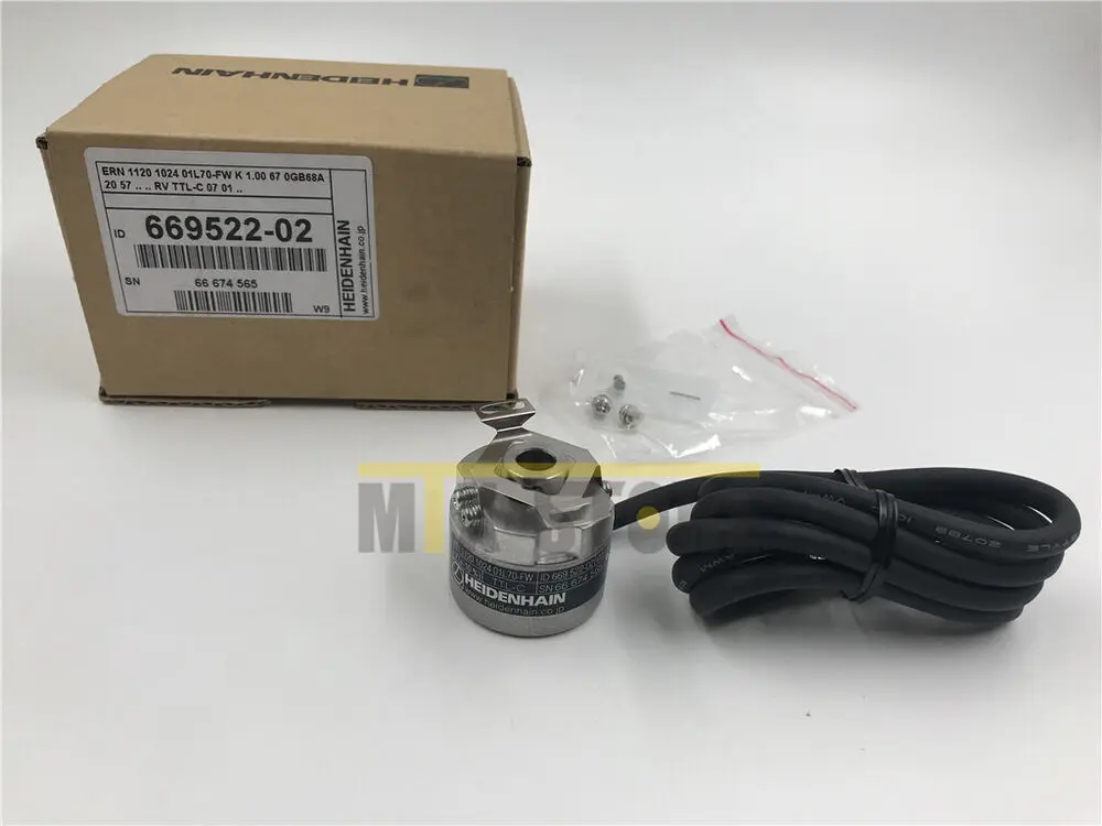 

1 шт. Новый энкодер HEIDENHAIN SUMTAK ERN 1120 1024 01L70-FW ID:669522-02