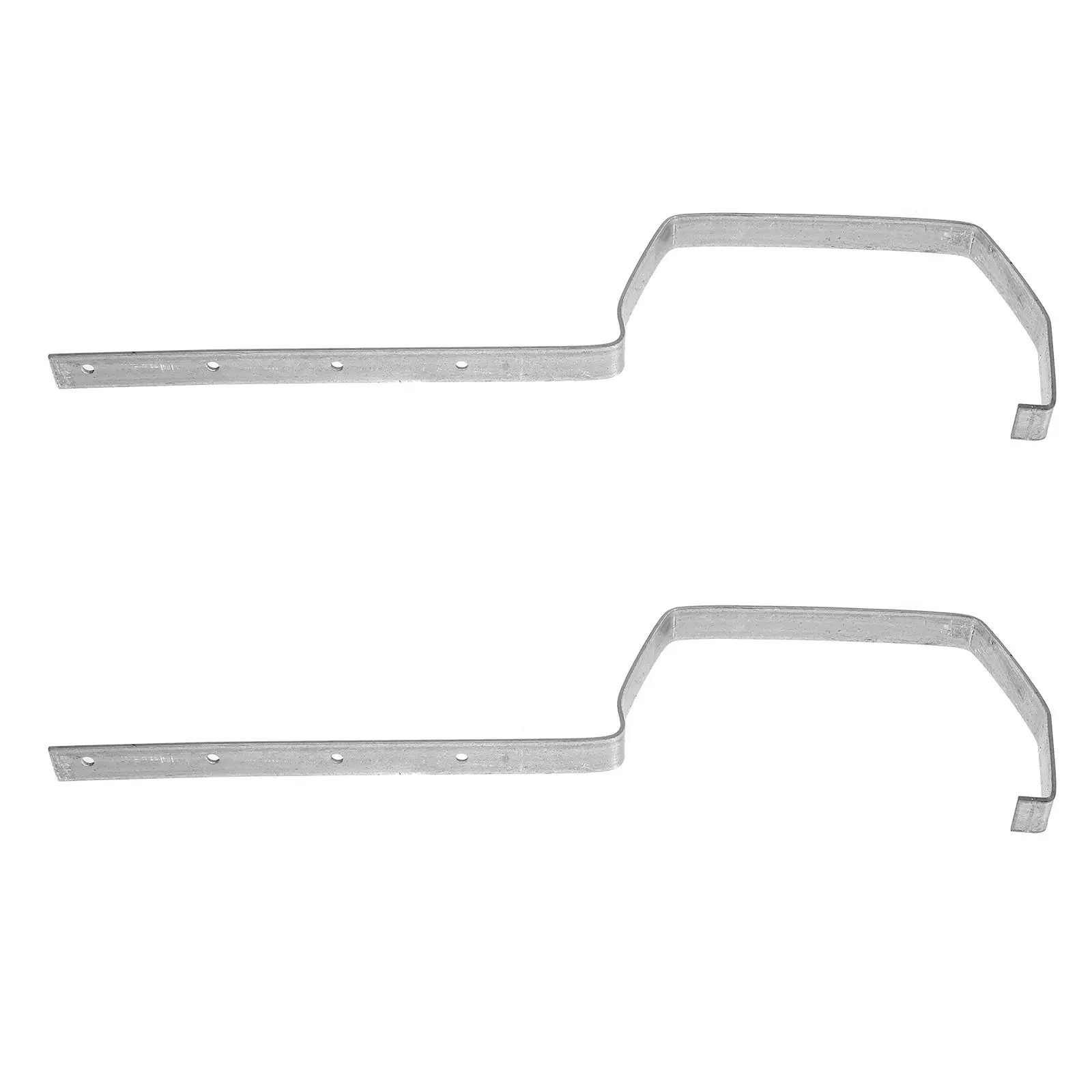 2pcs Gutter Bracket Heavy Duty 200mm Racks Canopy Brackets Sturdy Anti Rust Drainage System Maintenance