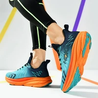 Chaussures de course classiques pour hommes, chaussures de randonnée et de marche pour femmes, chaussures de sport légères et respirantes en mesh 4