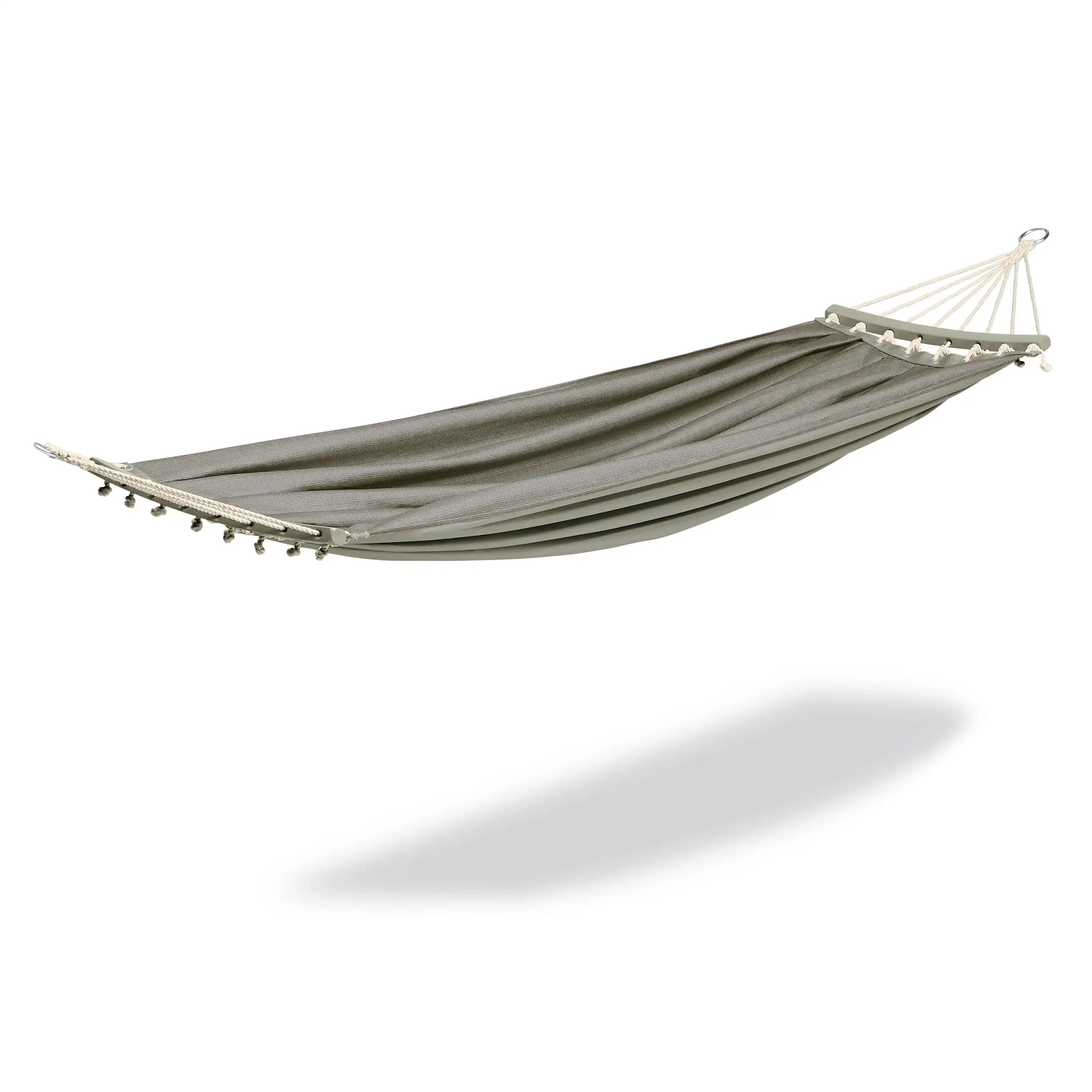 

84 Inch One-Person Hammock Perfect for Outdoor & Indoor, Gray