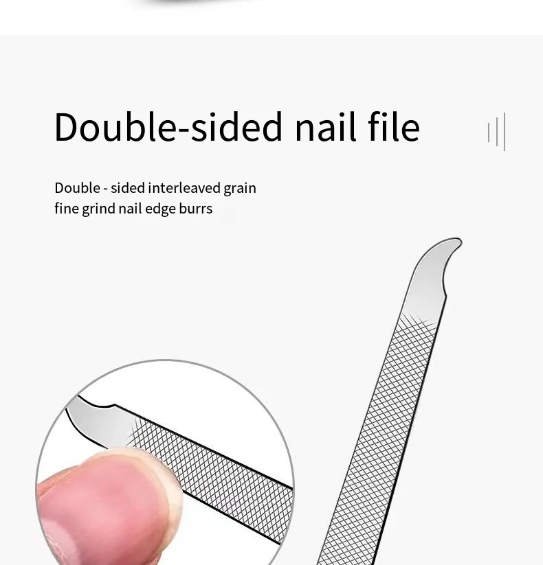 Nail Scissors Set 6 Piece Portable High End Manicure Beauty Tools For Men And Women