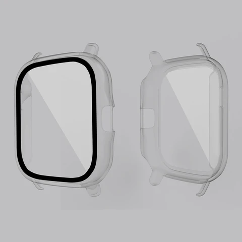 Film Cover Case for Huami Amazfit GTS 2 Screen Protector Full Coverage Glass Full Cover Bumper case for Amazfit GTS 2