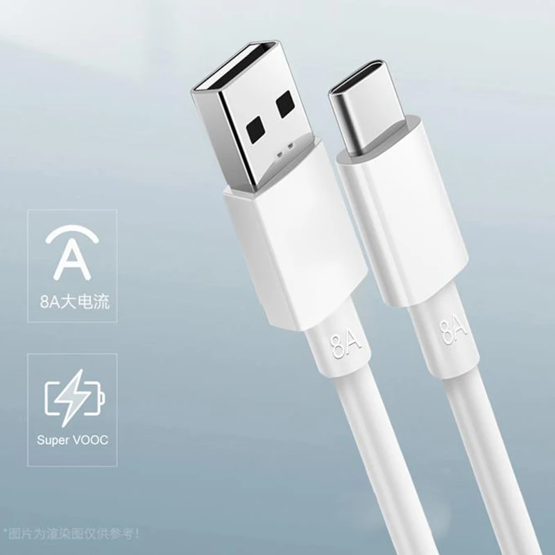 Cargador de 65W Oppo SuperVooc con cable Type-C