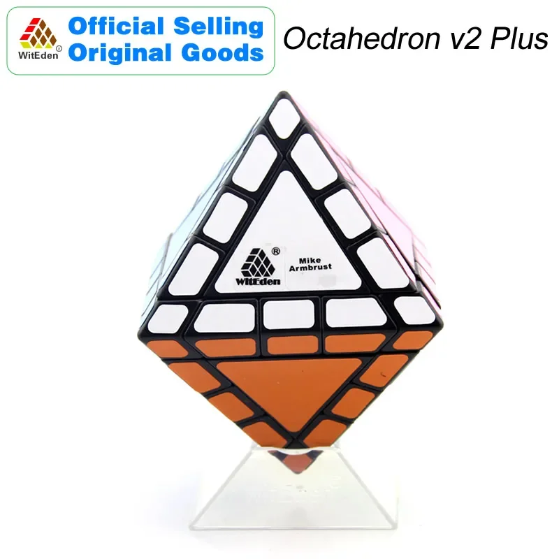 WitEden Octahedron v2 Mixup Plus Magic Cube Pyramid Autism Cubo Magico Professional Neo Speed Cube Puzzle Antistress Toys