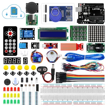 LAFVIN Basic RFID Starter Kit / Upgraded Version Learning Suite include R3 Board with Tutorial for Arduino for UNO R3 1