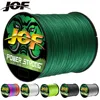 JOF Braided Line X4 100/300m 6 Color All For Fishing Line MaxDrag 85LB Multifilament PE Line For Saltwater Sea Fishing 1
