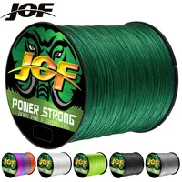 JOF Braided Line X4 100/300m 6 Color All For Fishing Line MaxDrag 85LB Multifilament PE Line For Saltwater Sea Fishing 1
