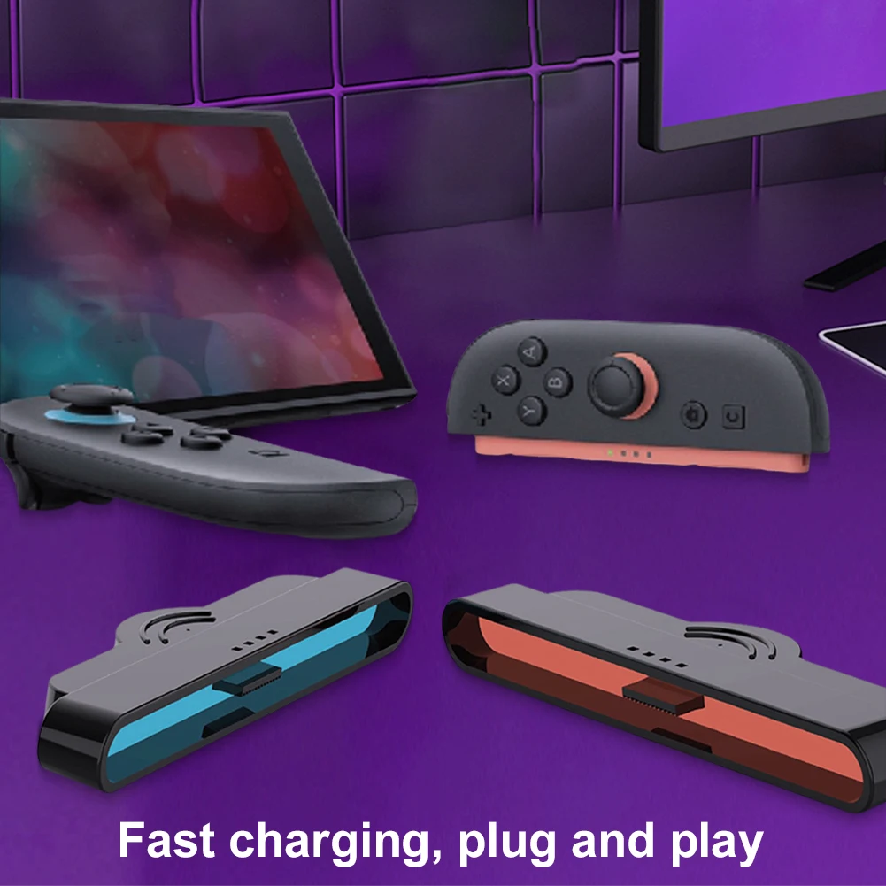 충전 케이블 2 in 1 휴대용 충전기 케이블 컨트롤러 Switch2 Joy-Con 컨트롤러용 충전기