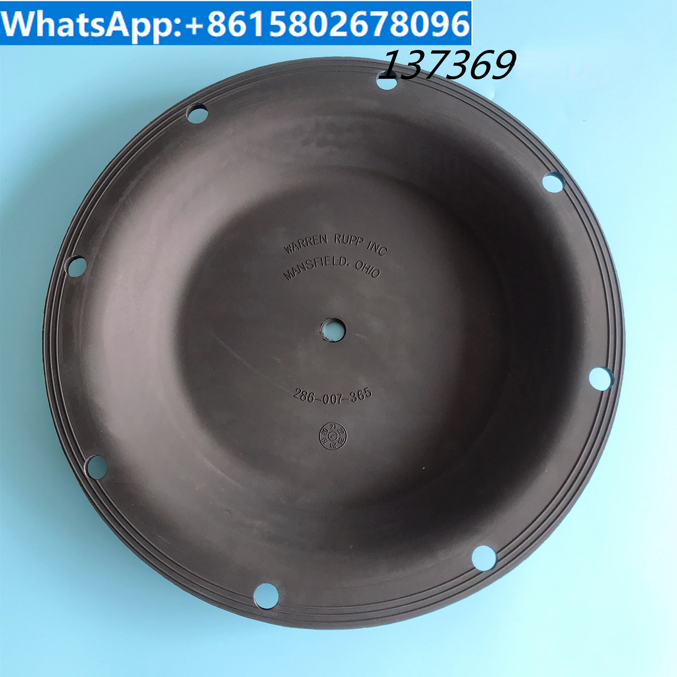 

2-дюймовый пневматический диафрагменный насос Marathon M20, диафрагма 286-007-365 из нитрилового каучука