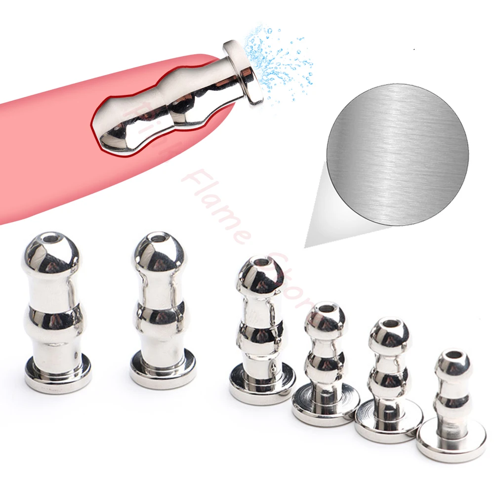 Male Urethral Dilator Stainless Steel Urethral Catheter Penis Plug Sounding Horse Eye Stimulation Adult Product Sex Toys for Men
