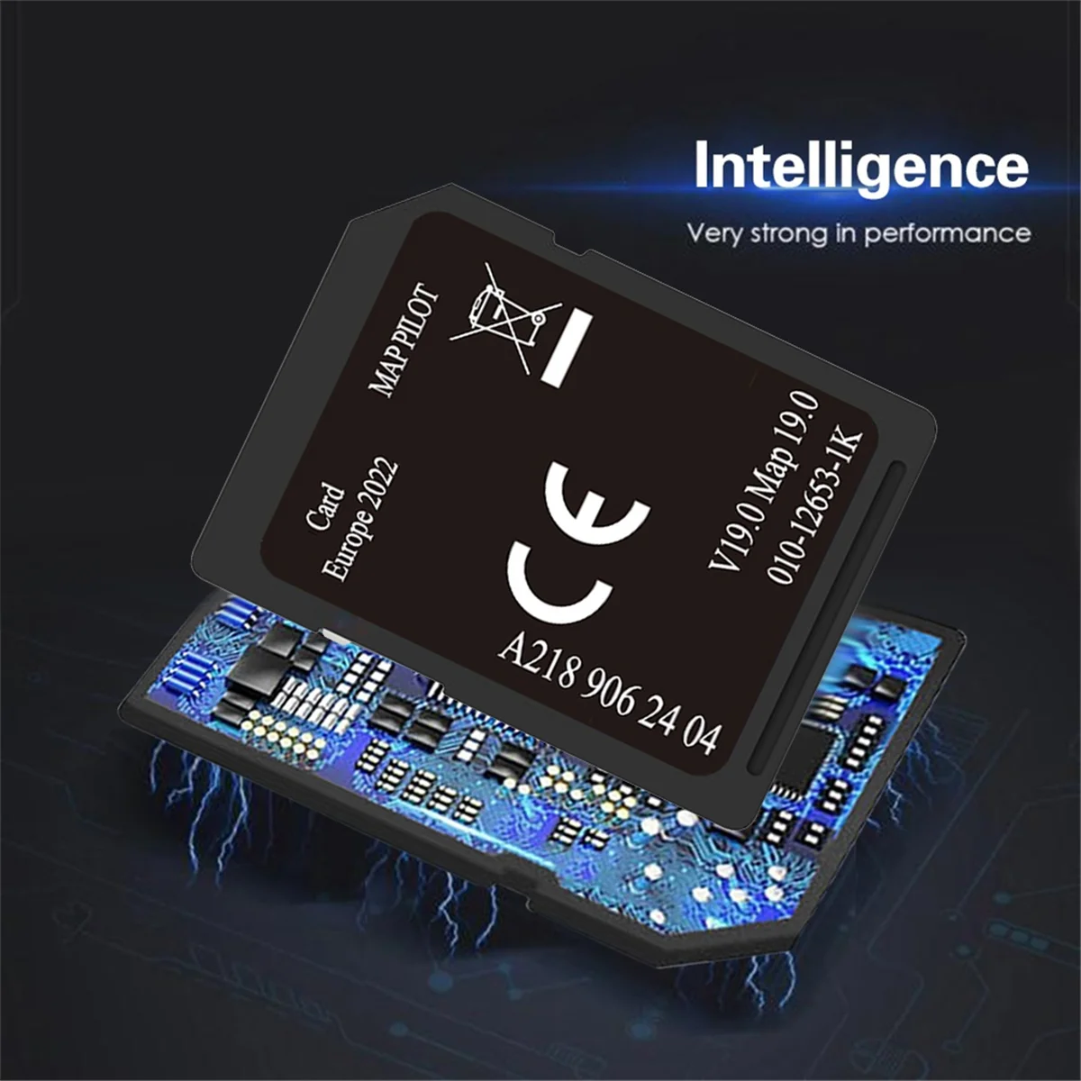 A218 V19 Navigation Card for Mercedes-Benz CLA-CLASS From 2014- Europe Map / A218 906 2404 Map Card navigation map card