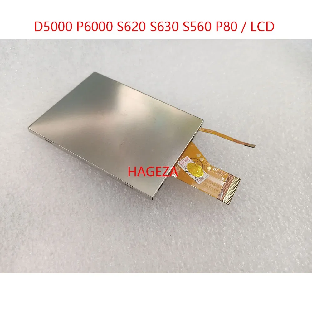 New D5000 LCD Display Screen for Nikon D5000 P6000 S620 S630 S560 P80 LCD Digital Camera Repair Part
