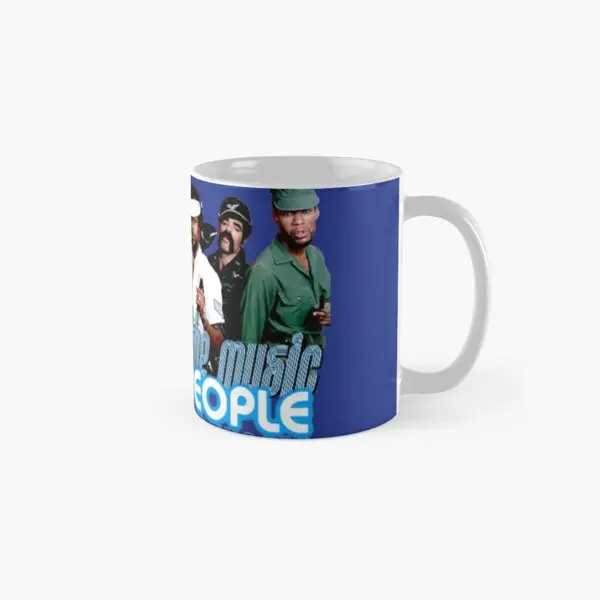 

Village People Ca Not Stop The Music Cl Mug Image Cup Printed Simple Picture Drinkware Tea Handle Round Coffee Design Photo
