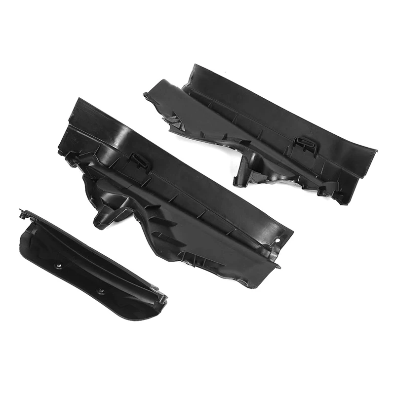 3Pcs Engine Upper Compartment Partition Bulkhead Panel Kit For BMW X5 E70 X6 E71 E72 51717169419 51717169420 51717169421