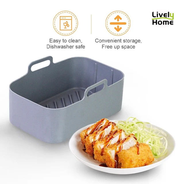 Silicone Dual Frigidaire Air Fryer Tray Set With Basket, Oven Pot, And  Plate Liner Accessories For Ninja Foodi DZ201 From Zqmwholesale, $23.91