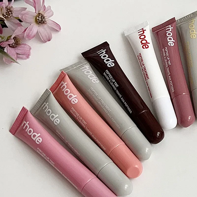 Fashion Multiple Colors Vanilla Ribbon Salted Caramel Moisturizing Lip Glaze Essence Gel Oil Lipstick Long Lasting Makeup Girl