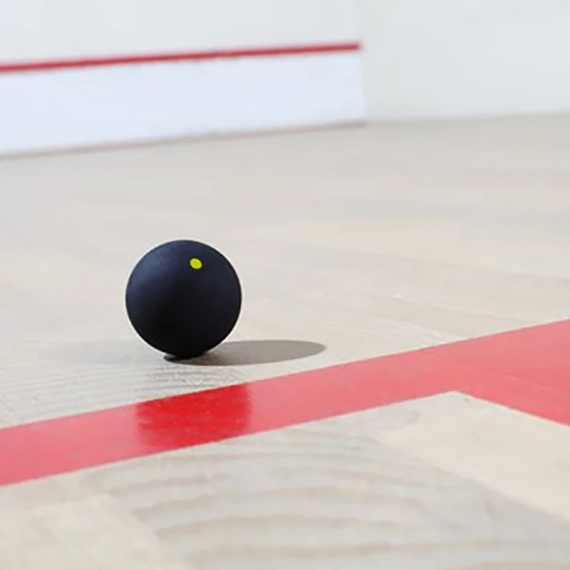 Squash Balls Professional Rubber Squash Ball For Squash Racket Red Dot Blue Dot Ball Fast Speed For Beginner Or Training Accessories