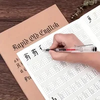 English Calligraphy and Gothic Calligraphy Copying Workbook Beautiful English font Learn English copybook Libros Livros 1