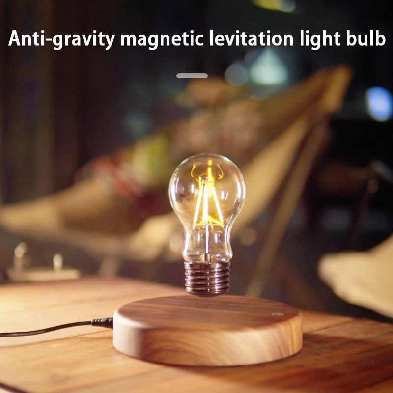 

Magnetic levitation light bulb bedroom bed decoration ambiance lamp gift nightlight decoration