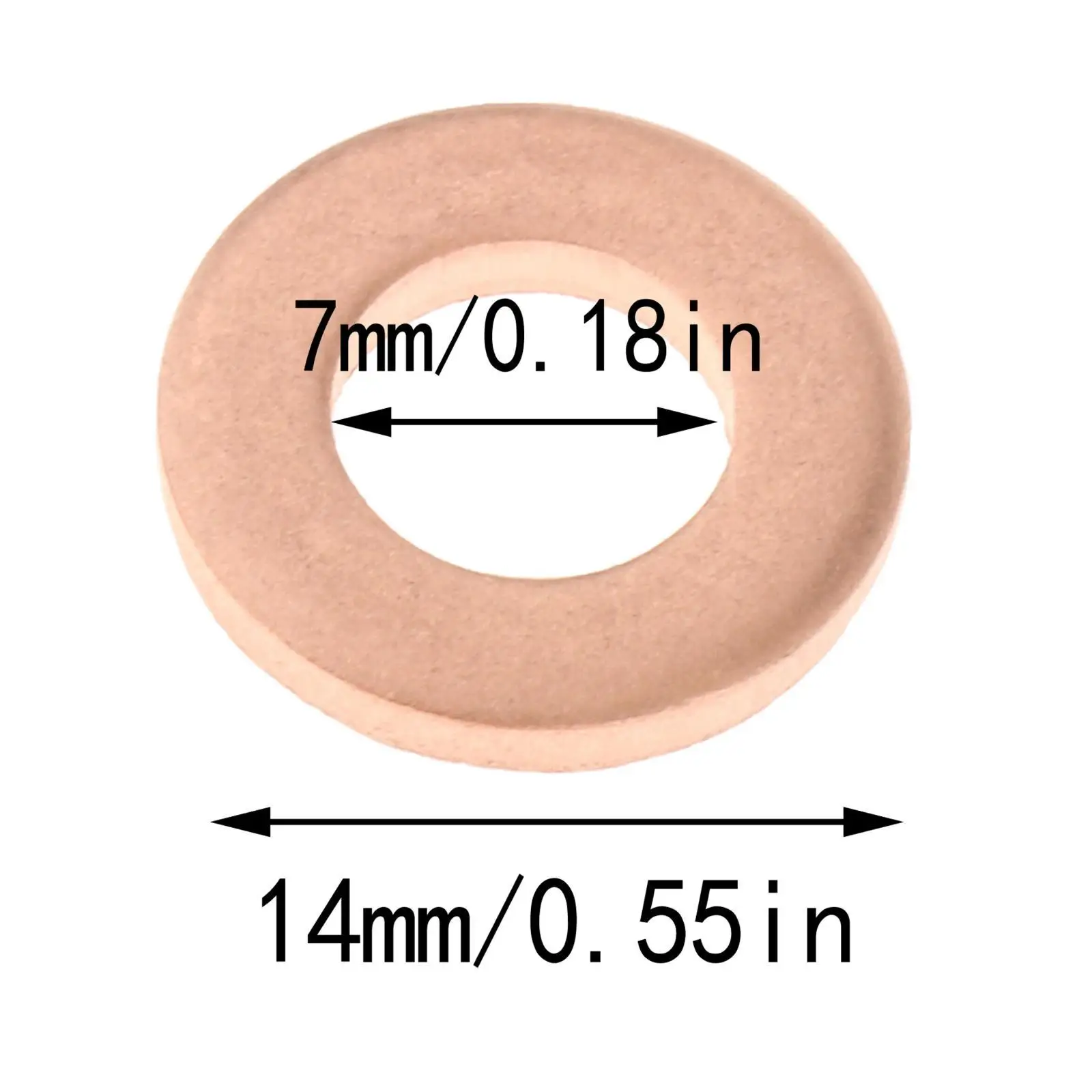 Fuel Injector Seal Copper Washer for Ford Transit Mk7 2.2 2.4 2007