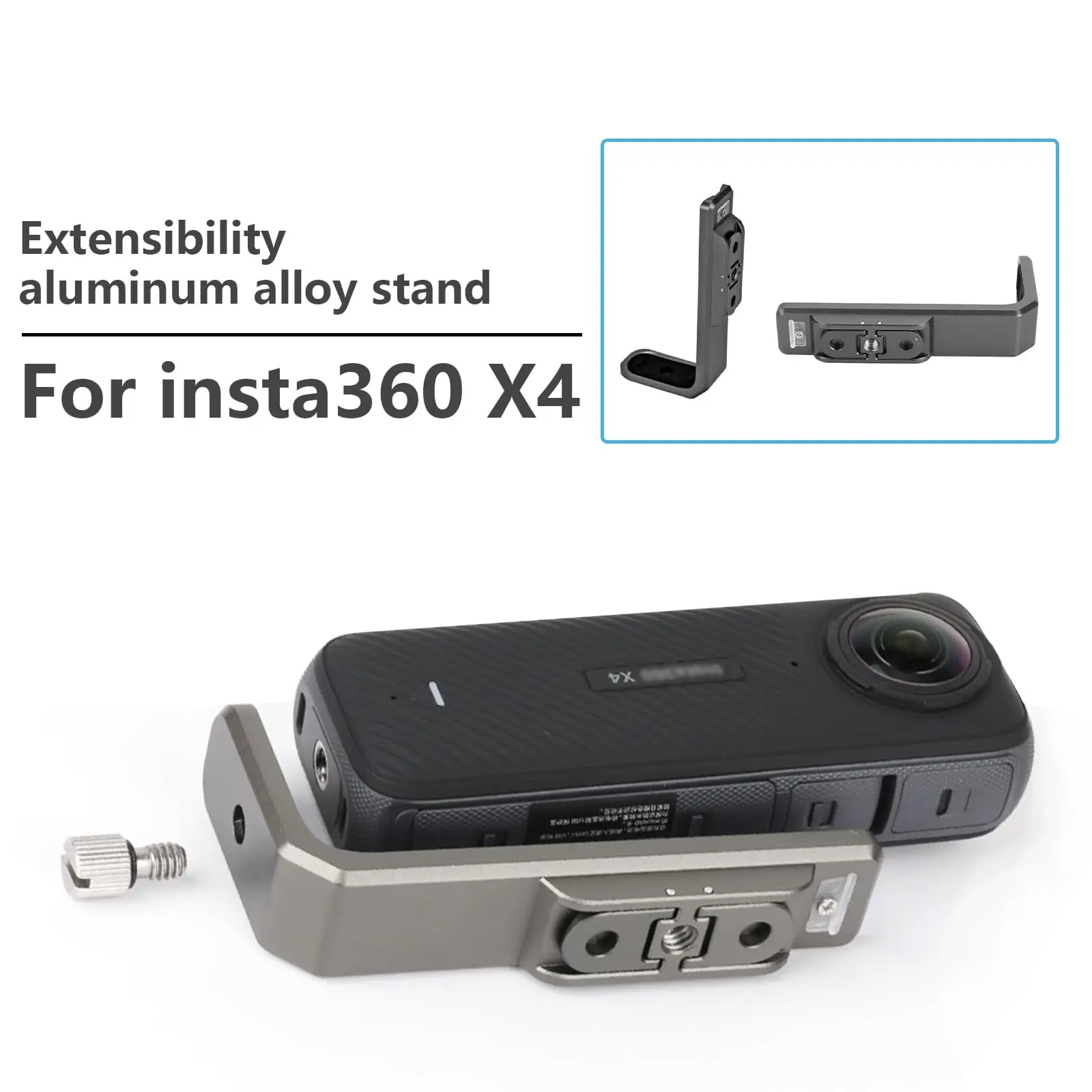 Supporto Universale Insta360 X4 Per Riprese Verticali E Orizzontali - Foto 3