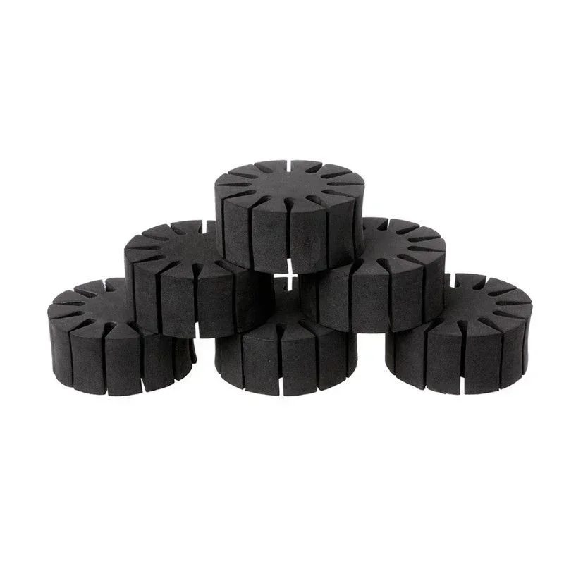 Support Flèches Mousse EVA - Lot De 6 Pièces, Séparateur Rond Pour Carquois, Diamètre 6-8 Mm