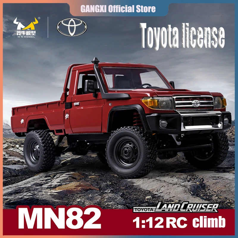 MN82 1:12 Full Scale MN Model RTR Version RC Car 2.4G 4WD 280 Motor Proportional Off-Road RC Remote Control Car for Boys Gifts rc cars