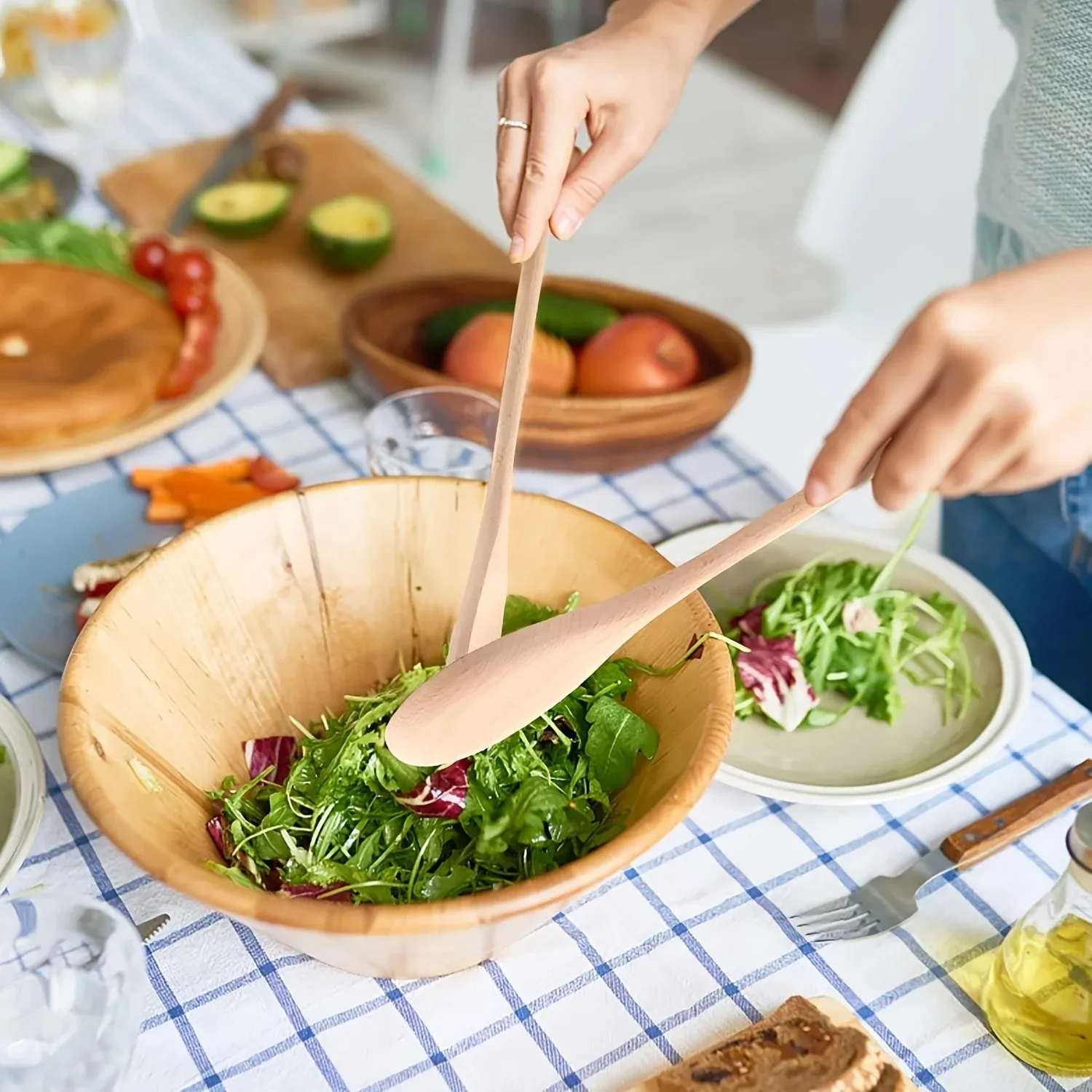 Long Wooden Spoon 4