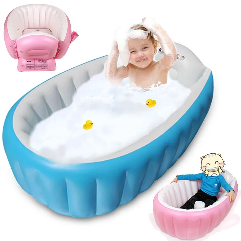 Inflatable Bathtubs Babies Portable Bathtub Toddlers Portable