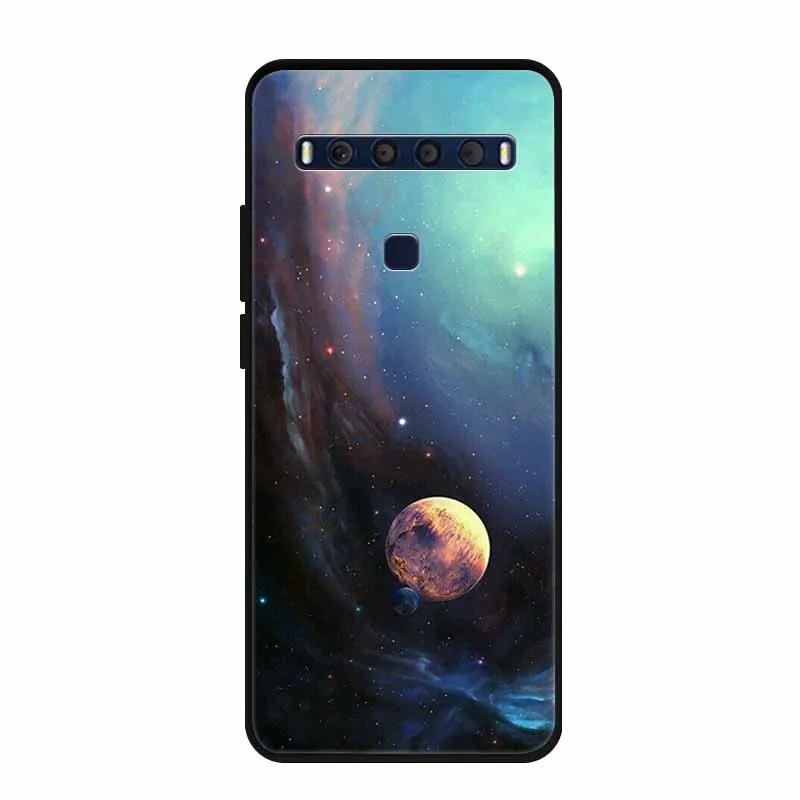 Marble TPU Silicone Bumper Shockproof Protective Case Cover