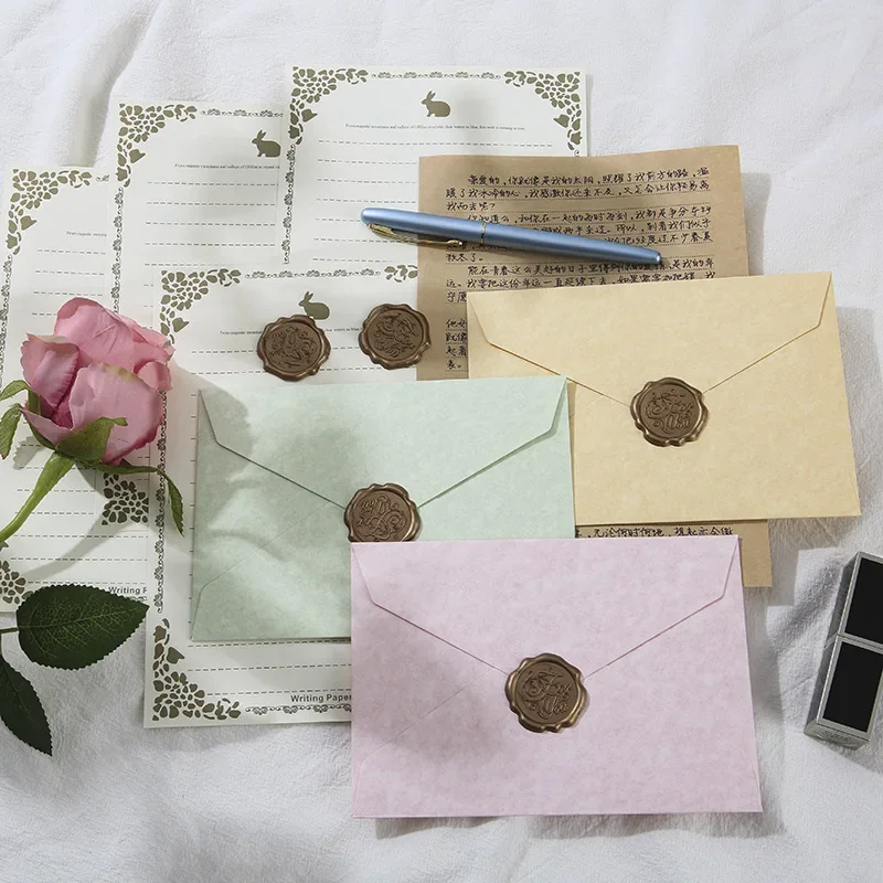 Macaron Envelopes 5pcs High Grade Thick Paper Cash Envelopes Kawaii Wedding Party Invitations Cards Postcards Cover for Letters kraft paper envelopes,mailing envelopes,mini envelopes,gift card envelopes