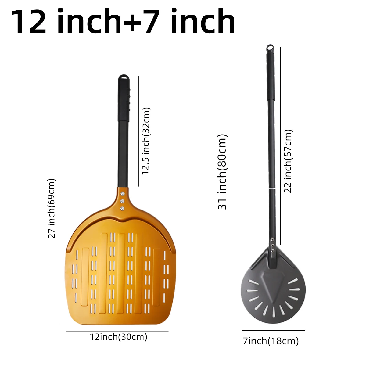 gold 7 12 inch set