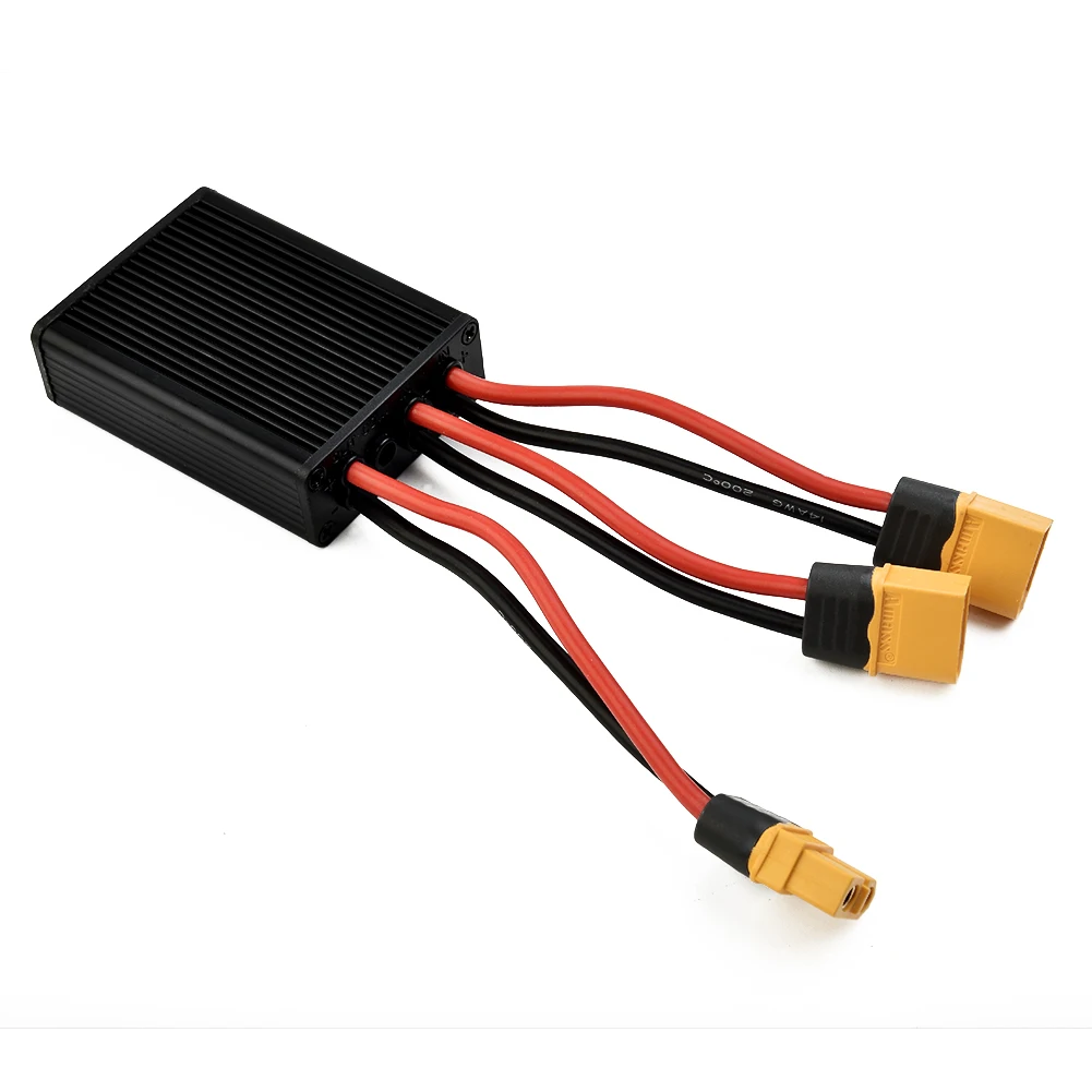

Accessories Dual Battery Connection Adapter Dual Battery Connection Adapter Replacement Useful Connection Module Aluminum Alloy