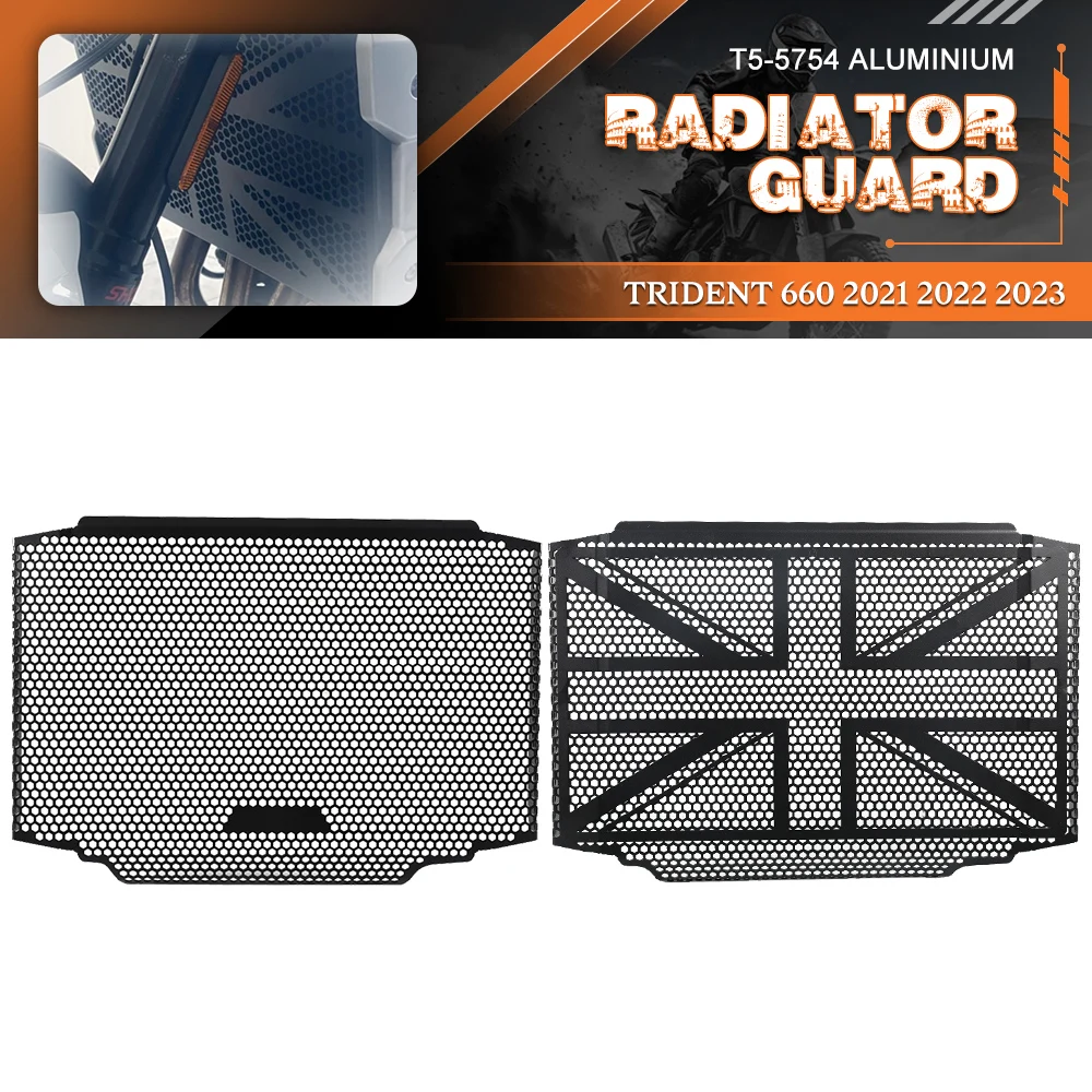

FOR TRIDENT 660 TRIDENT660 2021 2022 Motorcycle Accessories Radiator Grille Guard Engine Tank Cooler Cover Bezel Protection Part