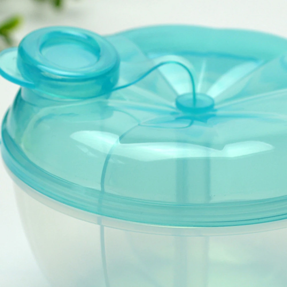 Baby Milk Powder Dispenser Baby Food Storage Containers Portable Food Storage Box Portable Three-layer Baby Leakproof Milk Powder Box Formula Dispenser Food Container Food Milk Powder Storage Box Feeding Tool