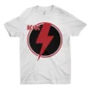 Summer Women Cotton T-Shirt Rock Band Graphic Clothing Men Fashion Letter ACDC Printing Tops Tees Female Casual Streetwear 6