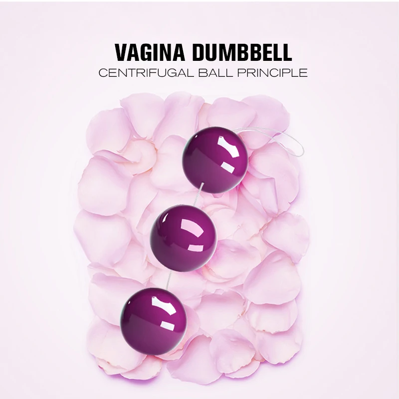 Smooth Kegel Ball Chinese Vagina Balls Women Adult Sex Toy Vaginal Contracting Dumbbell Centrifugal Anal Beads Stimulator