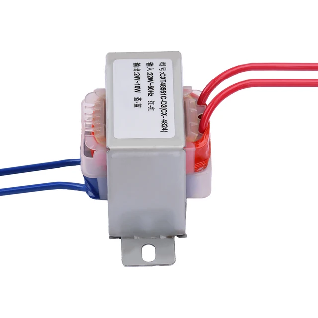 電子電圧変圧器,ステップダウントランス,10w,ac 220vからac24 v 