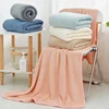 Pineapple grid towel, high-density and thickened coral velvet beach towel, soft and absorbent, not shedding fur color bath towel 2
