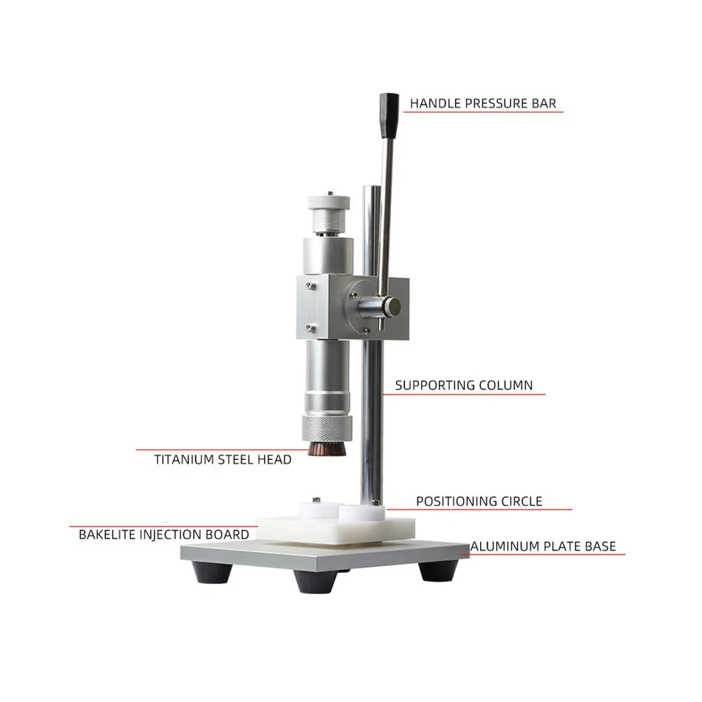 

Настольный герметик для флаконов, ручной распылитель духов, устройство для обжима стеклянных бутылок