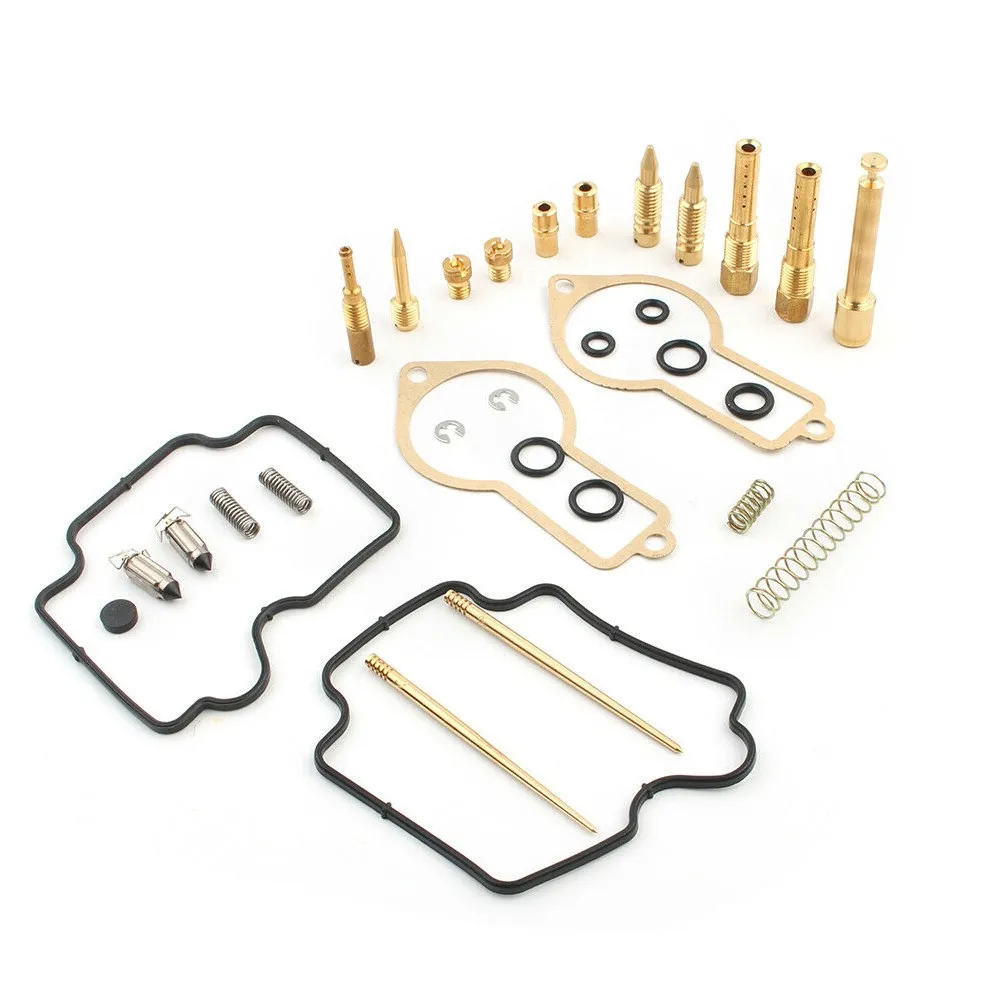 메인 제트 카뷰레터 키트 금속 및 고무 탑 캡 가스켓 플로트 볼 가스켓 혼다 XL 600R XL600 좌우측용