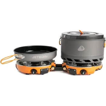 Genesis Basecamp Backpacking and Camping Stove Cooking System with Camping Cookware 1