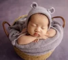 Knitting Newborn Stretch Wrap for Studio Photo Neutral Baby Photo Prop Swaddle Wrap Posing Fabric 6