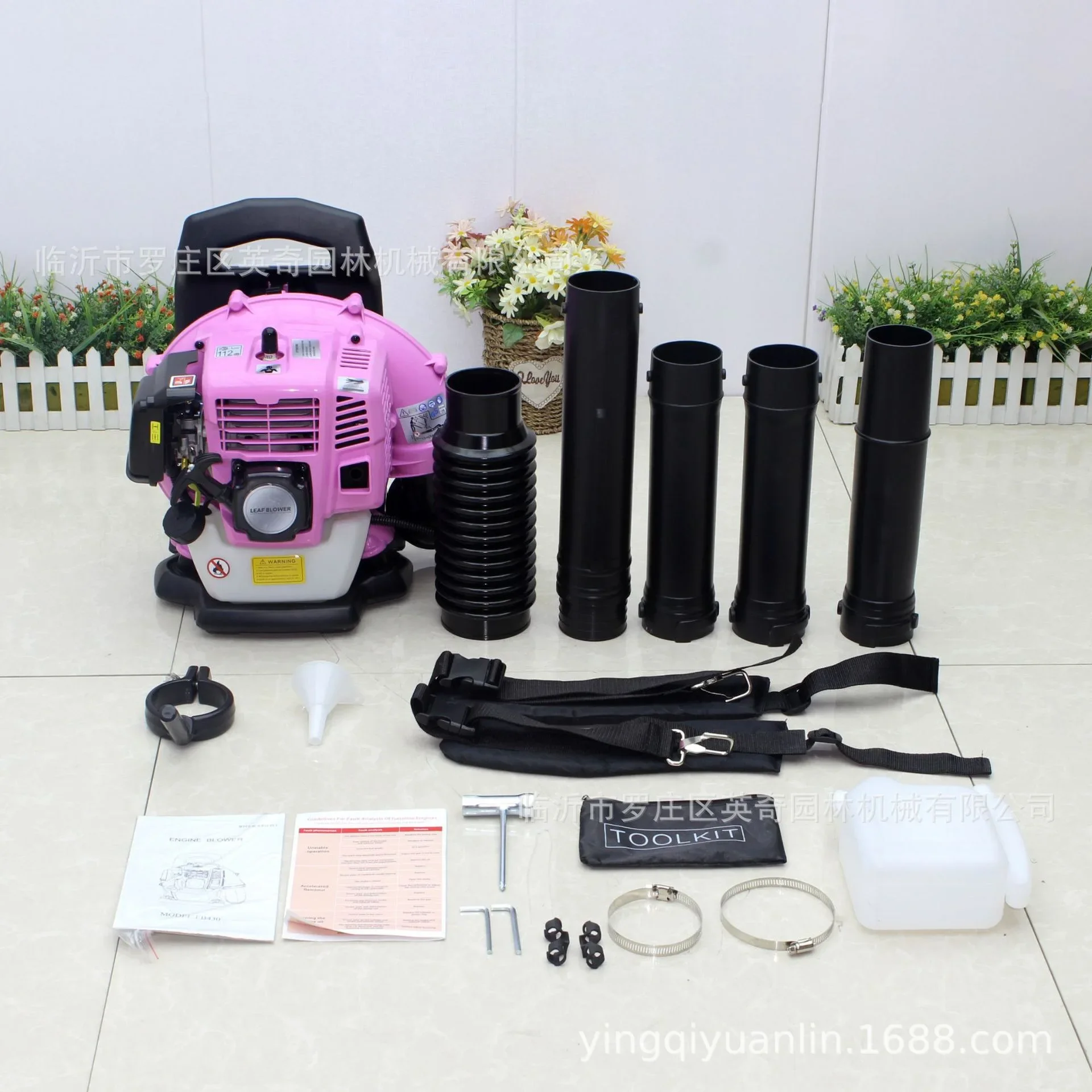 EB430E 42.7cc Gasoline Leaf Air Blower Garden Two Strokes Knapsack Snow Blower Dust Removal Garden Power Tools 3