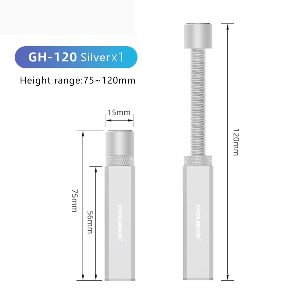 QUOHE Grafikkarten Halterung, GPU Halter Grafikkarten Stütze, GPU Holder Grafikkarten GPU Stand Support Bracket, Aluminiumlegierung Grafikkartenhalter Magnetisch Schwarz