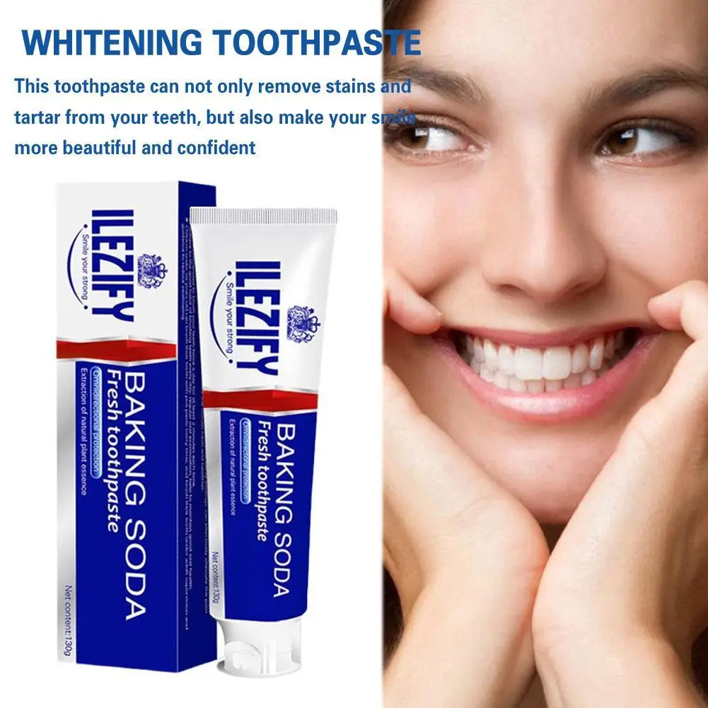 

130gWhitening Toothpaste Stain Removal Fresh Breath Relieve Oral Problem Odour Removal Bad Breath Oral Care Whitening Teeth Care