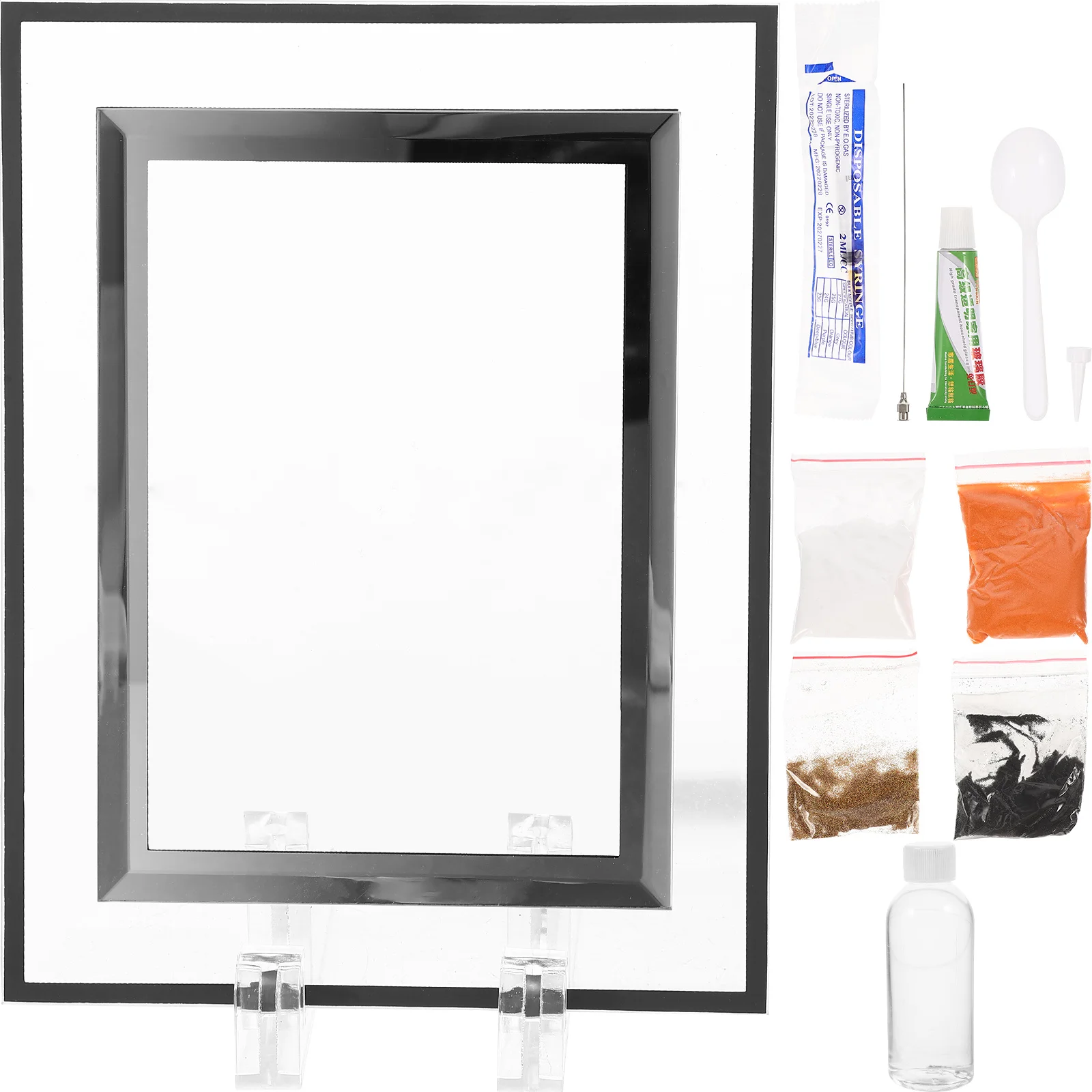 

Quicksand Painting Kit Picture Ornament Desktop Toys DIY Moving Decor Kidcraft Playset Landscape Decoration Decorate